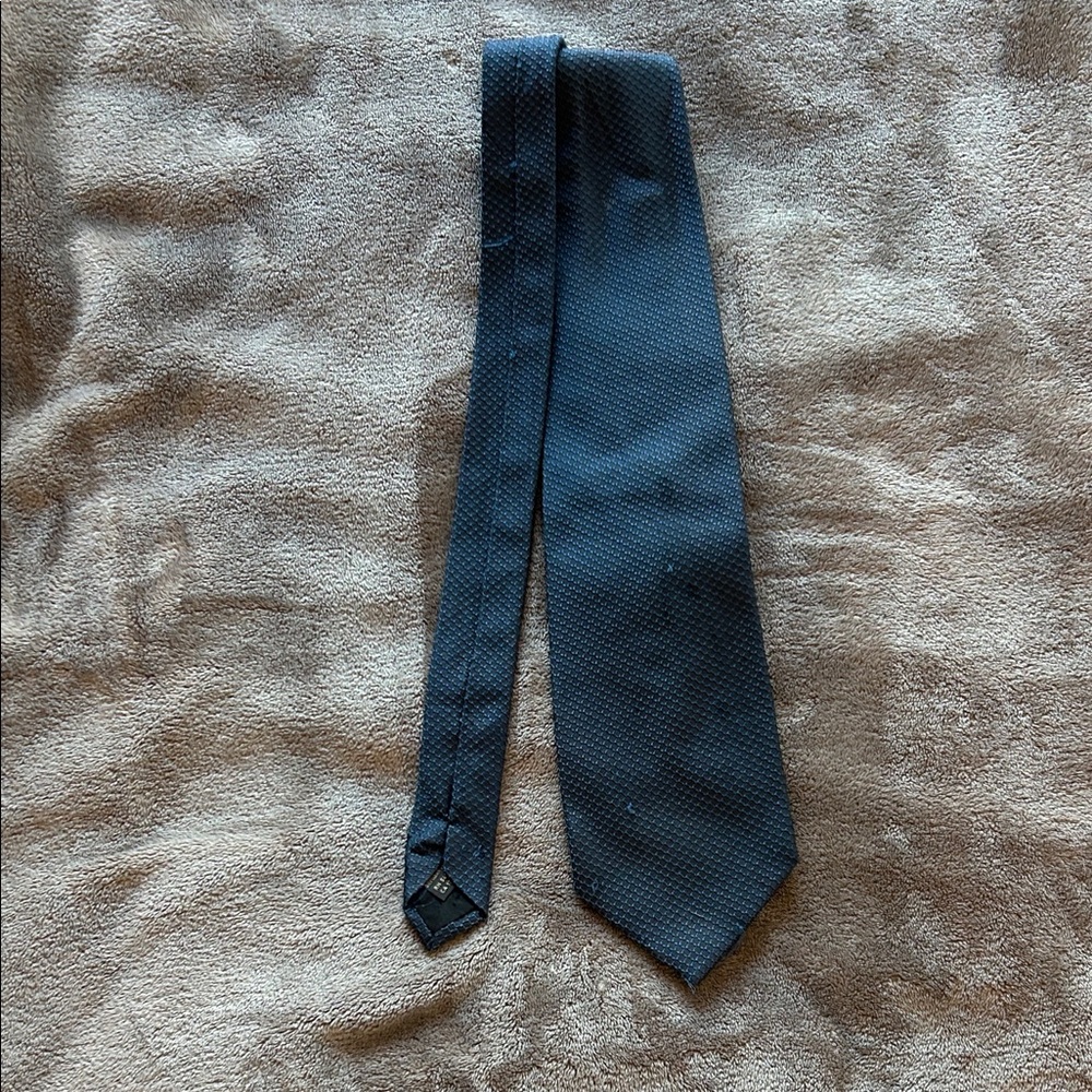Banana Republic Dark Blue Textured Tie